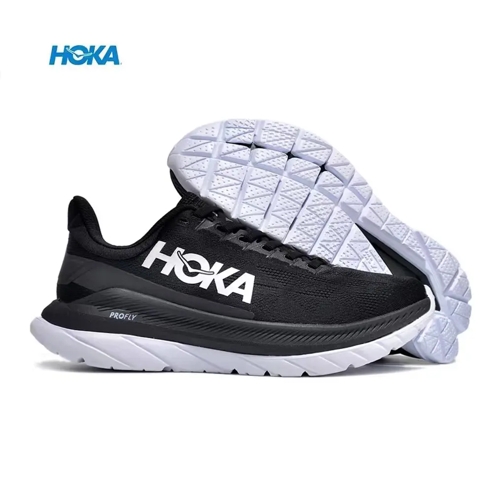 HOKA Mafate Speed Laufschuhe Mach 4, atmungsaktiv, rutschfest, dämpfend, Straßenlaufschuhe, Herren,