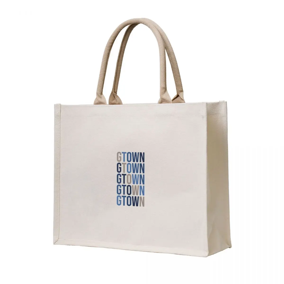 

Georgetown - Georgetown University - Hoyas - Hoya Saxa Tote Bag Canvas stote bag custom canvas bag Women's bags