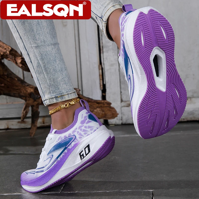 Running Shoes Men's Outdoor Trainer Jogging Sneakers Non-Slip Lightweight Comfort Woman Breathable Cushioning Athletic Footwear - view 6