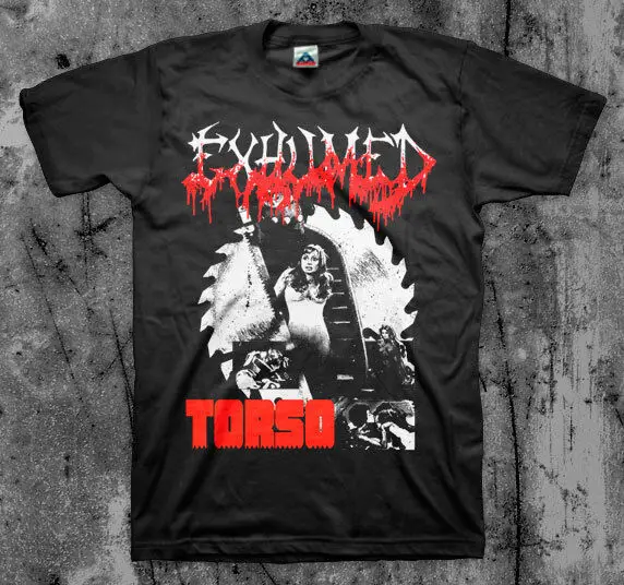 Exhumed 'Torso' T shirt High Quality 100%Cotton Short Sleeve