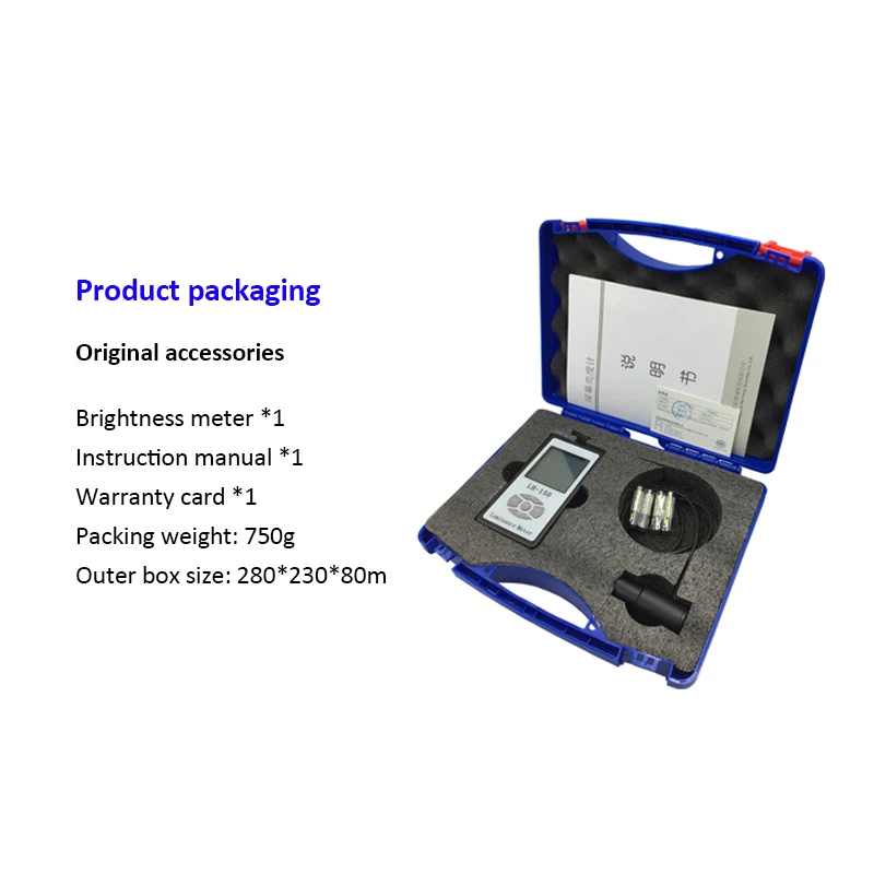 Color screen brightness meter LED Liquid Crystal Screen Display TV Brightness Meter Fluorescent Screen Tester