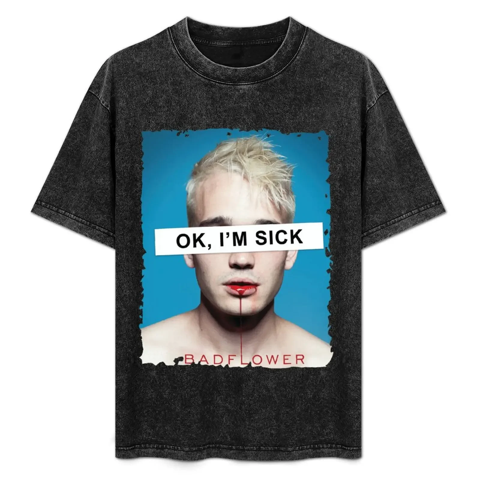 

Badflower OK, I_m Sick Women_s T-Shirt quick-drying summer tops anime tshirt shirts graphic tee outfits for men