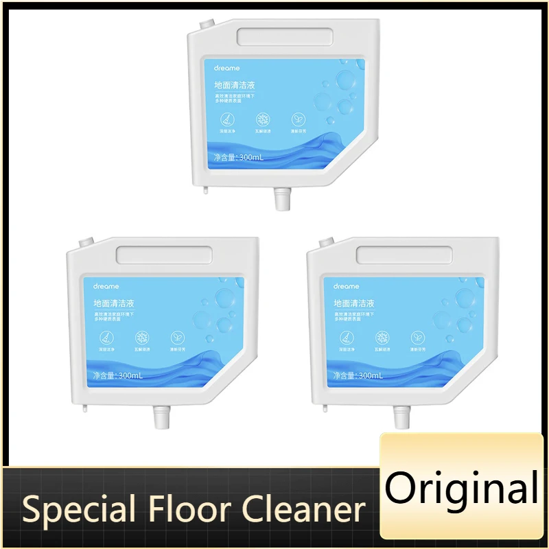 

Original Special Floor Cleaner for Dreame L10s Ultra S10 S10 PRO S10 Plus Vacuum Cleaner Parts Accessories 300ML 600ML 900ML