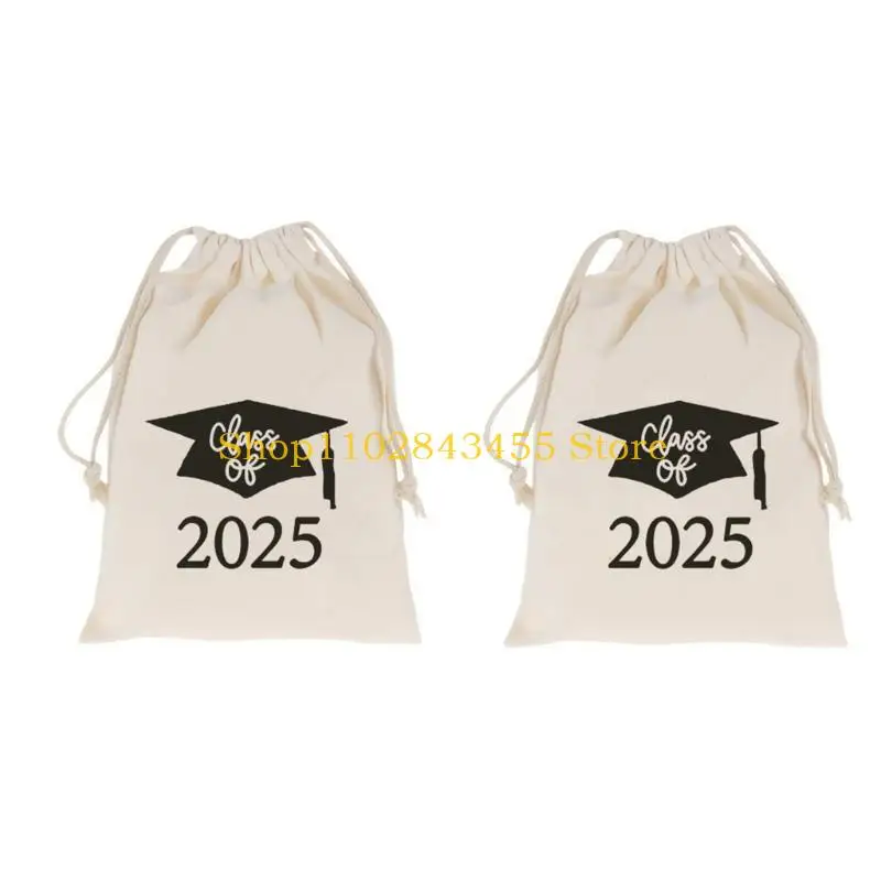 49mc Canvas Draw String Bags Kindergarten Middle High School College -Absolventen Taschen