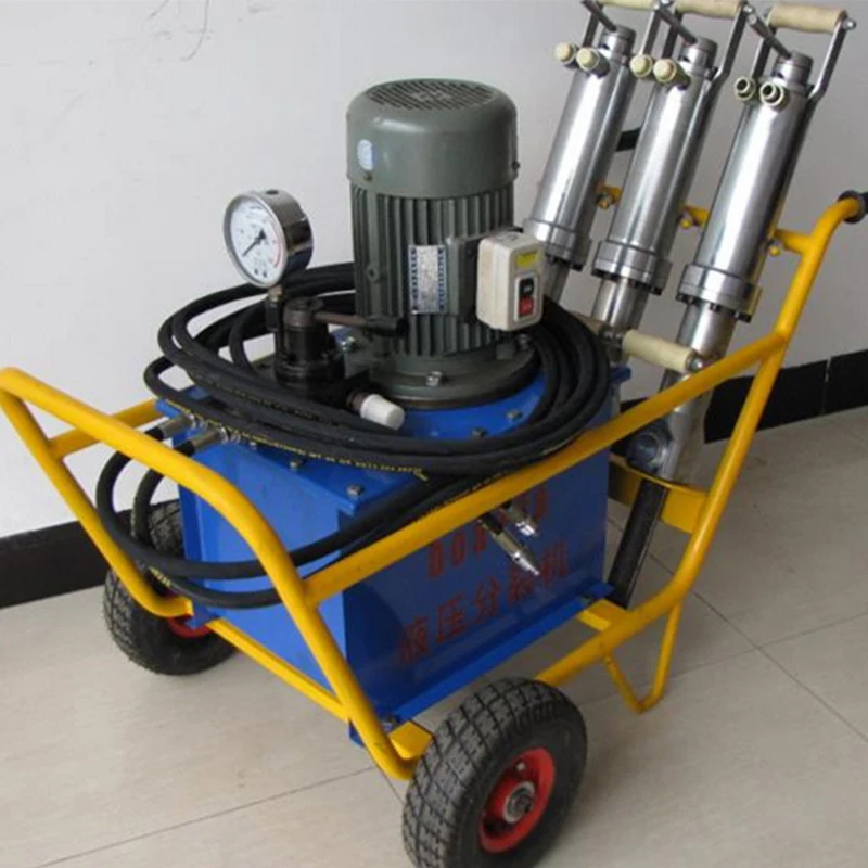 Diesel Hydraulic Rock Splitting Machine Heavy Hydraulic Stone Splitter Tunnel Excavation Separation Equipment