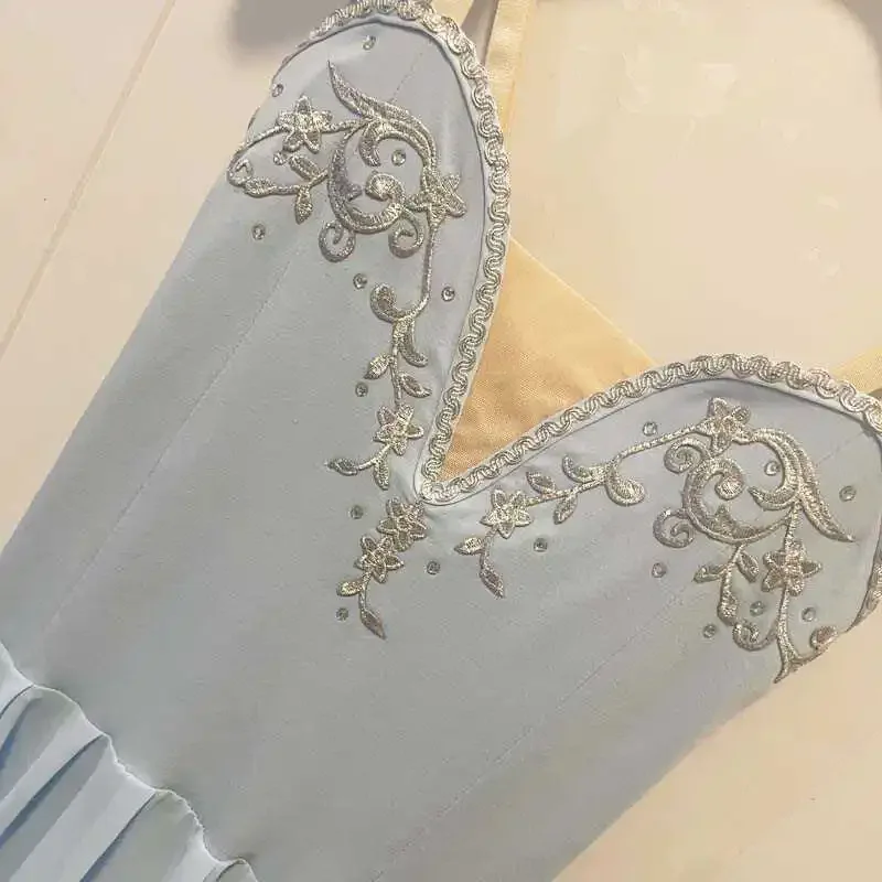 กระโปรงยาวบัลเล่ต์ทูทูสำหรับผู้ใหญ่และเด็ก งานเลี้ยงสัญลักษณ์แห่งเวทมนตร์ ชุดการแสดงเทพแห่งความรักคิวปิด เด็กผู้หญิง