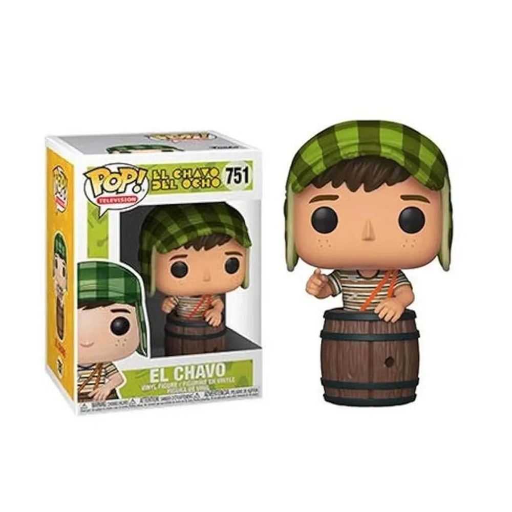 Televisión Funko Pop El Chavo Del Ocho # 751 El Chavo Figuras de acción de vinilo Muñecas Juguetes para niños