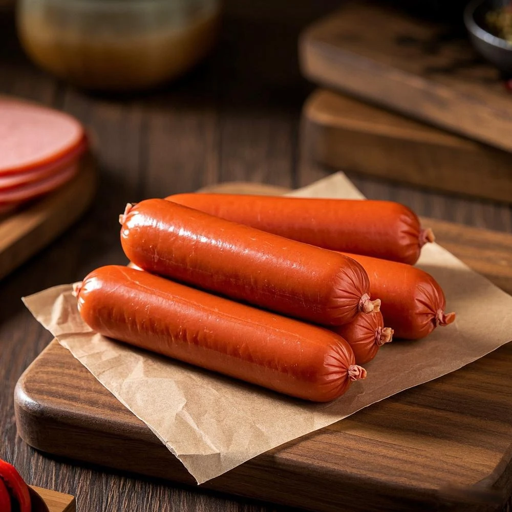 12Mx 50mm Clear Plastic Sausage Casing For Sausage BBQ Fry Steam Sausages Meat Maker Tools Filling Inedible Casing Kitchen Tools
