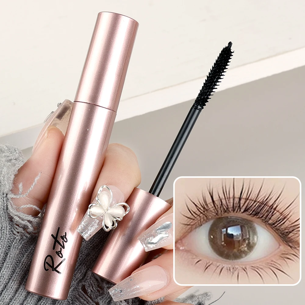 Mascara brun et noir, allongement naturel des cils, volume extra, imperméable, séchage rapide, tête de brosse ultra-fine, maquillage