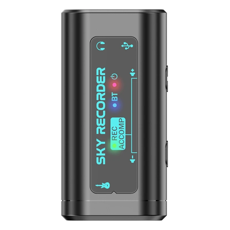 

AA75-SKY RECORDER Sound Card USB Conversion Interface Plug And Play Use For Guitar Bass Ukulele Guitalele Mini Audio Mixer