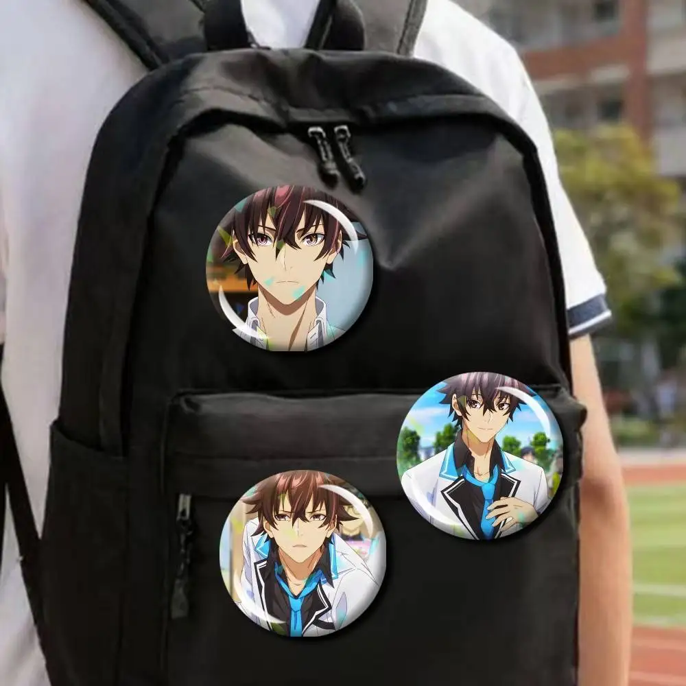 I-Iseleve Anime Y-Yuuya Tenjou 25 32 44 58 75mm Badges Personalized Round Brooches Pins Accessory