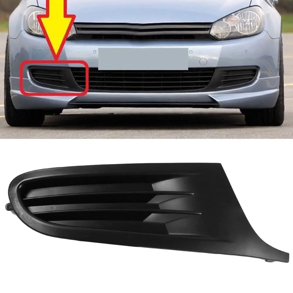 Car Bumper Lower Grill Vent Front Right Side No Fog Lamp Car Styling Grill Cover Accessories For GOLF GOLF MK6 ESTATE