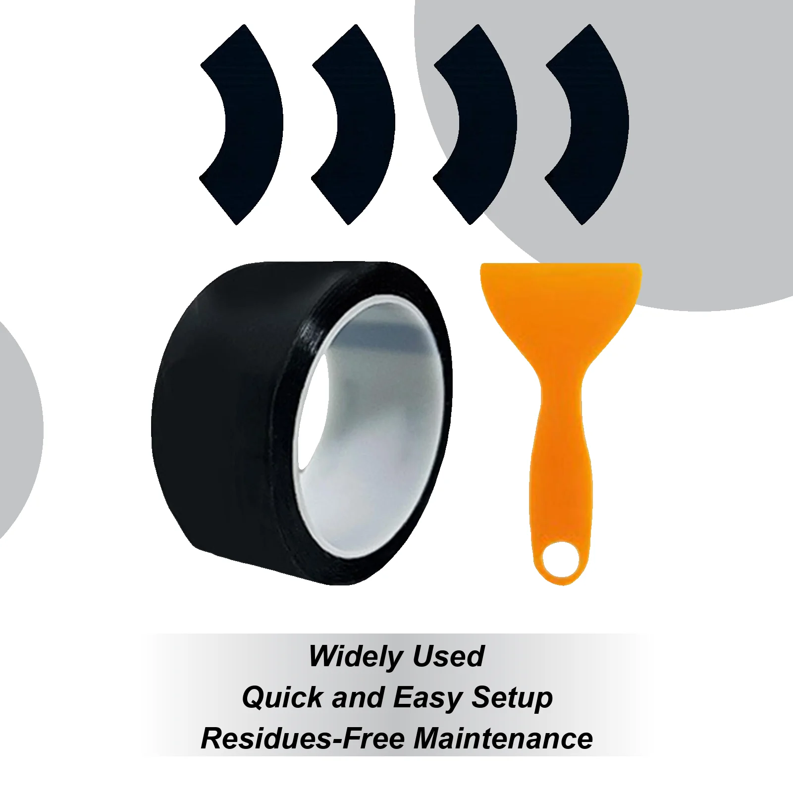Automotive Weather Stripping Self Adhesive Automotive Window Tape Weather Stripping Door Seal Car for Truck Garage Exterior