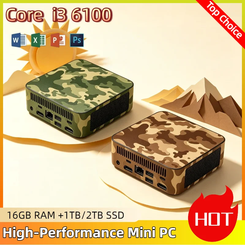 Pc Unit For Gaming - Mini PC Intel Core i3 6100