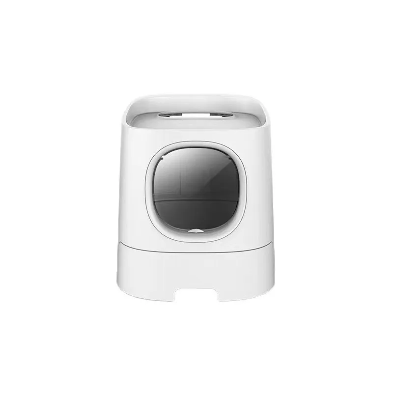 

Cat toilet, cat large semi-enclosed deodorant cat toilet