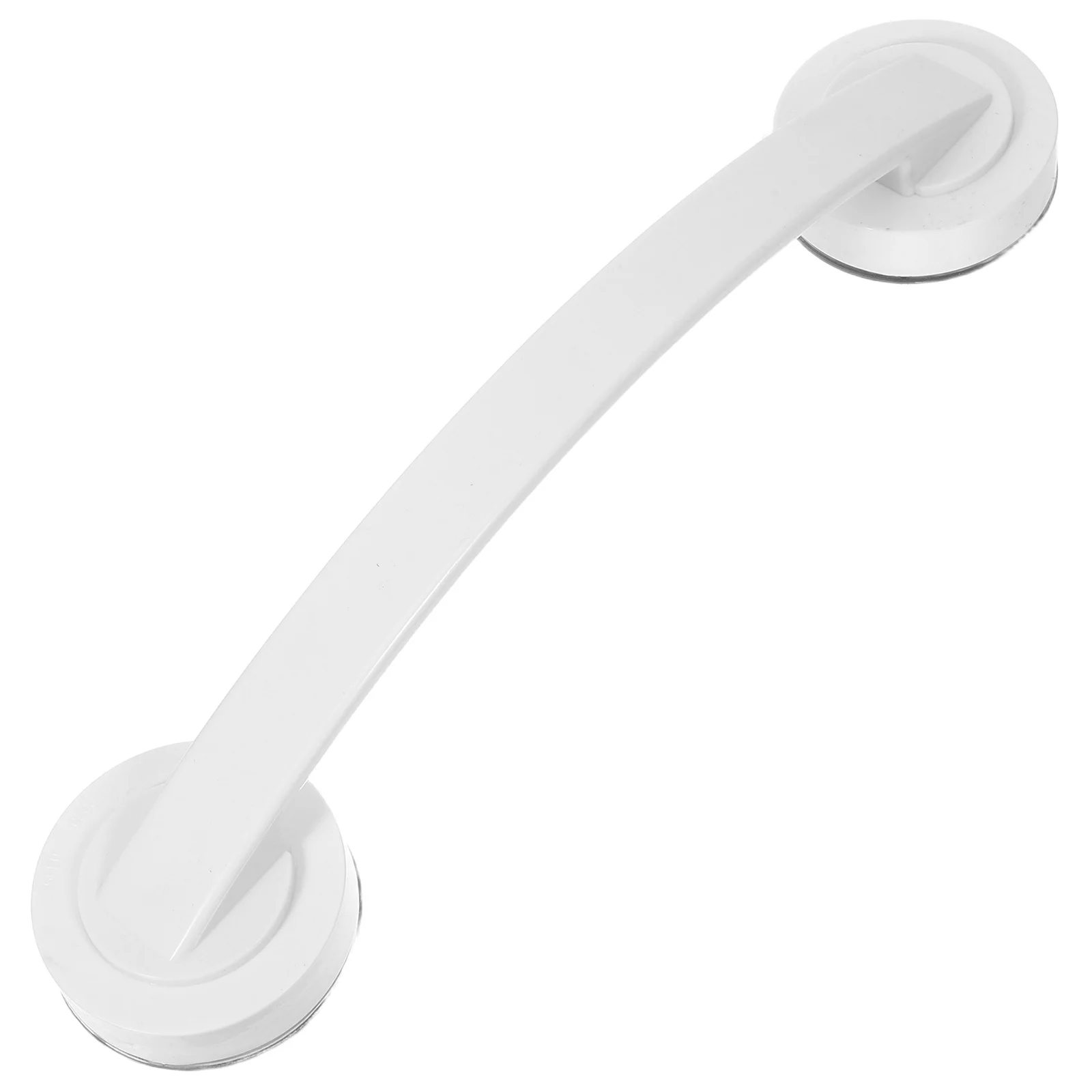 

Bathroom Safety Grab Bar Large White ABS Plastic Strong Suction Handle Stable Support for Elderly Toilet Shower Bath