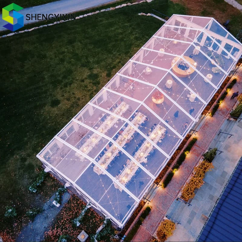 Big Commercial Luxury Modern Marquee PVC Top 500 People Aluminum Marquee Tent for Wedding Event Waterproof Windproof All Seasons