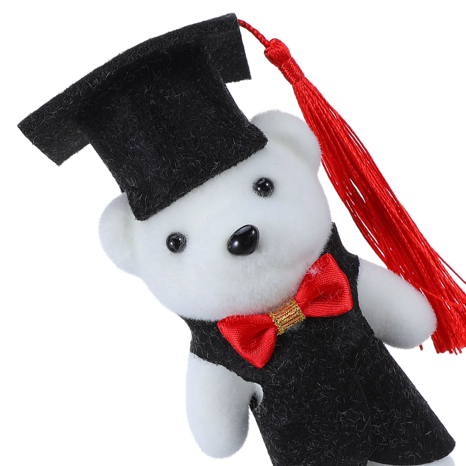 졸업식을 위한 10개 졸업 축하 곰인형, 부드러운 의사 곰, 꽃꽂이 부케, 졸업 파티 선물, 미니 졸업 동물 기념품