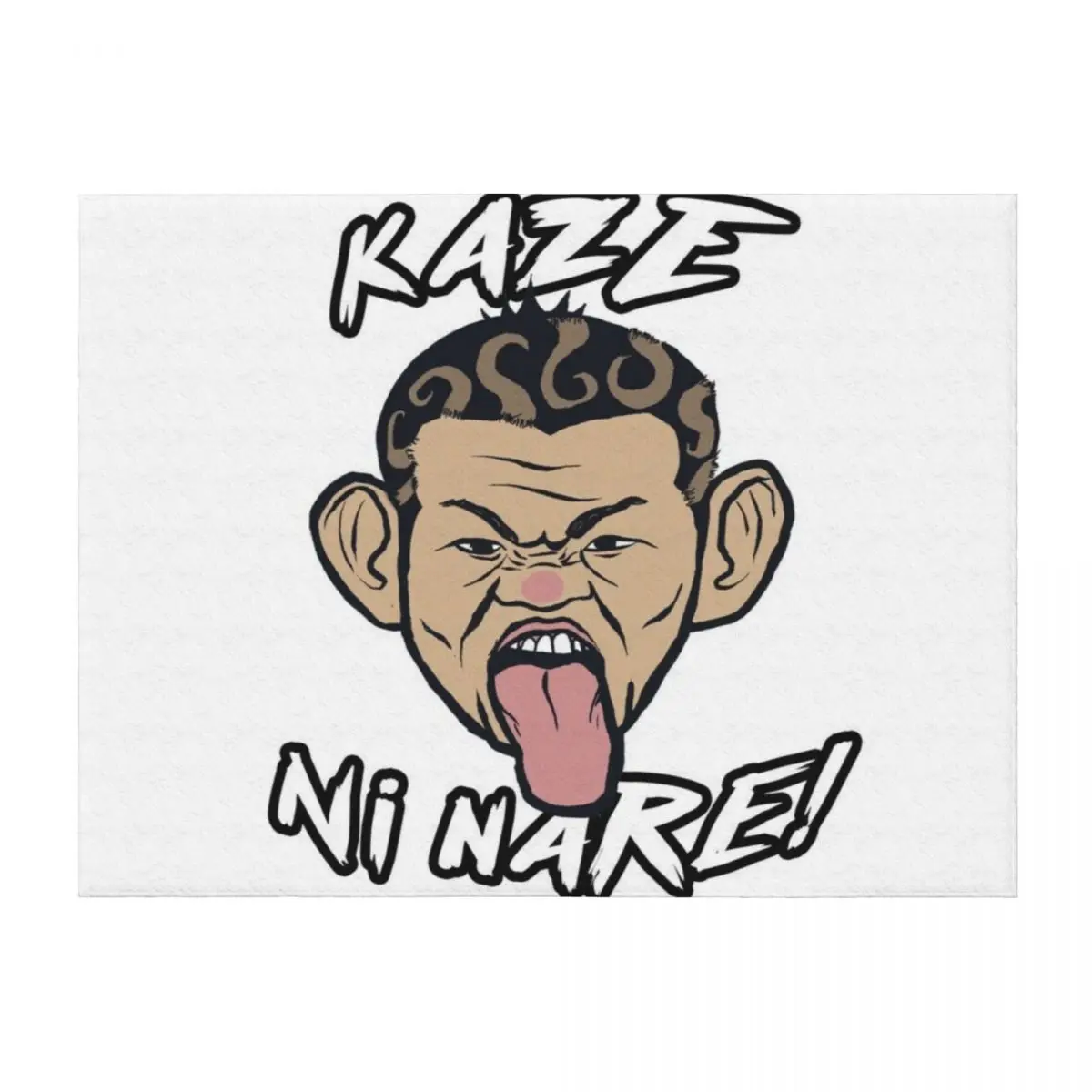 

Kaze Ni Nare! Throw Blanket Decorative Throw Tourist anime Bed Blankets