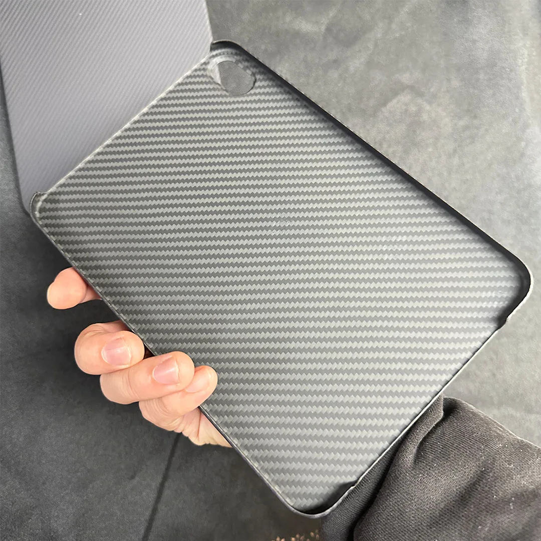 Оригинальный чехол из углеродного волокна для Apple Ipad Pro 11 дюймов 2020 2021 2022 защитный чехол из арамидного волокна Жесткий Чехол