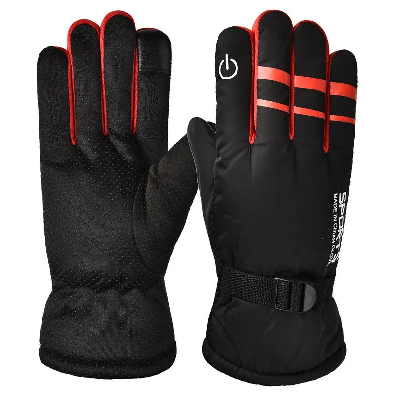 Winter Gloves for Men Snow Gloves Outdoor Ski Motorcycle Men's Cycling Gloves Touch Screen Non-slip Warm Ski Gloves Women Winter