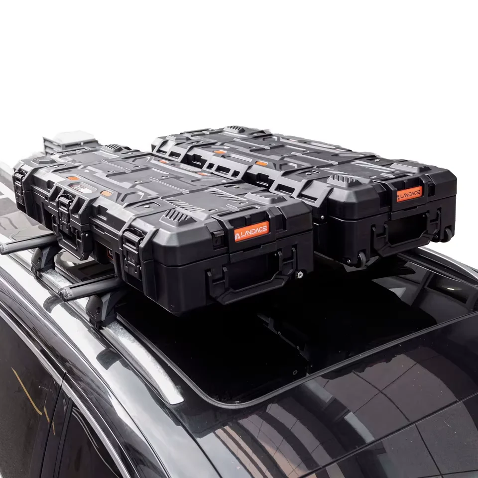 

Storage Box Car Roof Cargo Camping Box Lockable Tool Boxes