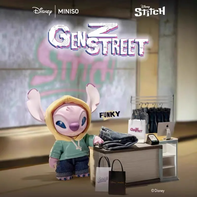 Stitch Streetwear Blind Box: Dolls in Cool Outfits, Surprise Toys for Collectors and Gift Seekers