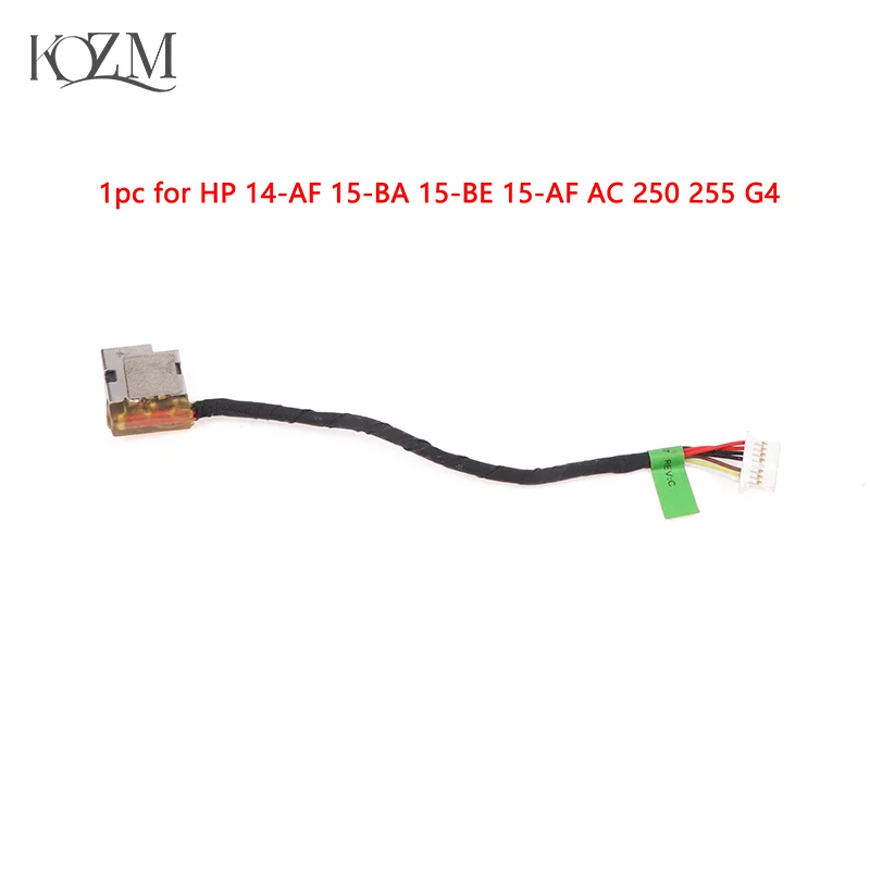 

1Pc DC Power Jack With Cable For HP 14-AF 15-BA 15-BE 15-AF AC 250 255 G4 Laptop DC Power Jack Charging Flex Cable