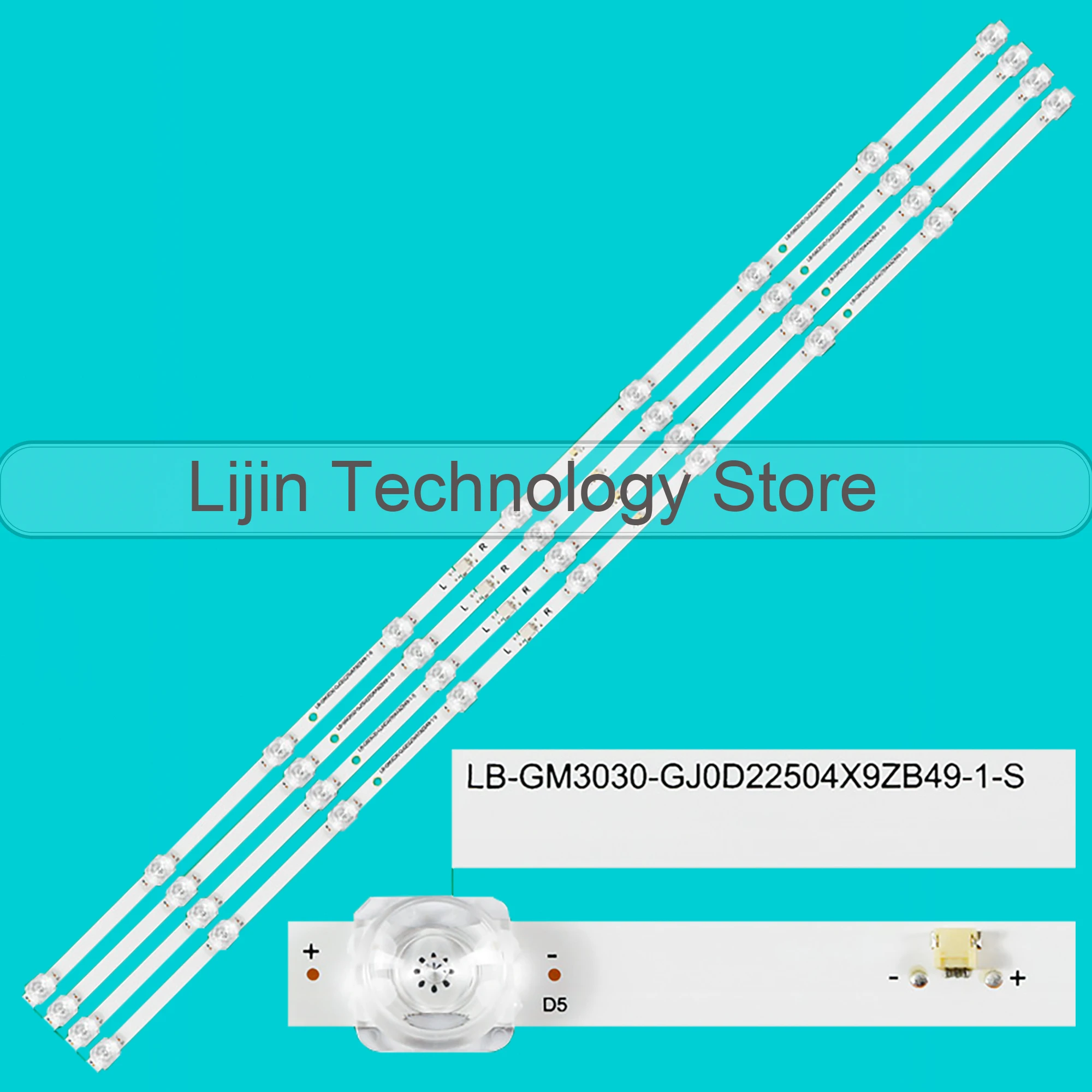LED BackLight Strip For L50M5-AD L50M5-5ARU L50M50-5ARU LB-GM3030-GJ0D22504X9ZB49-1-S LB-GM3030-GJ0D22504X9ZB49-1-T
