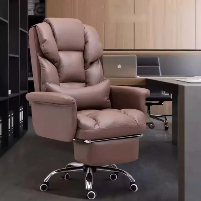Adjustable Executive Chair Support Design Rotating Comfy Mobile Chair Ergonomic Modern Luxury Chaise De Bureaux Office Furniture
