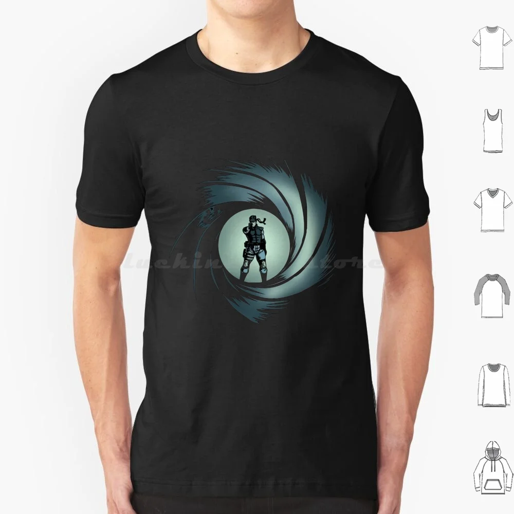 Solid Snake-Metal Gear Solid T Shirt Cotton Men Women DIY Print High Quality Konami Hideo Kojima Motoyuki Yoshioka Kazunobu