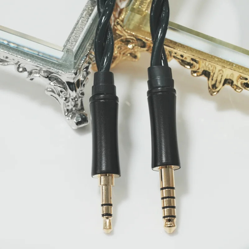 XINHS X29 2-Core أخضر داكن 6N كابل ترقية سماعة الرأس الهجين المطلي بالفضة والكريستال 0.78 2pin/HD650/IE900/MMCX #2