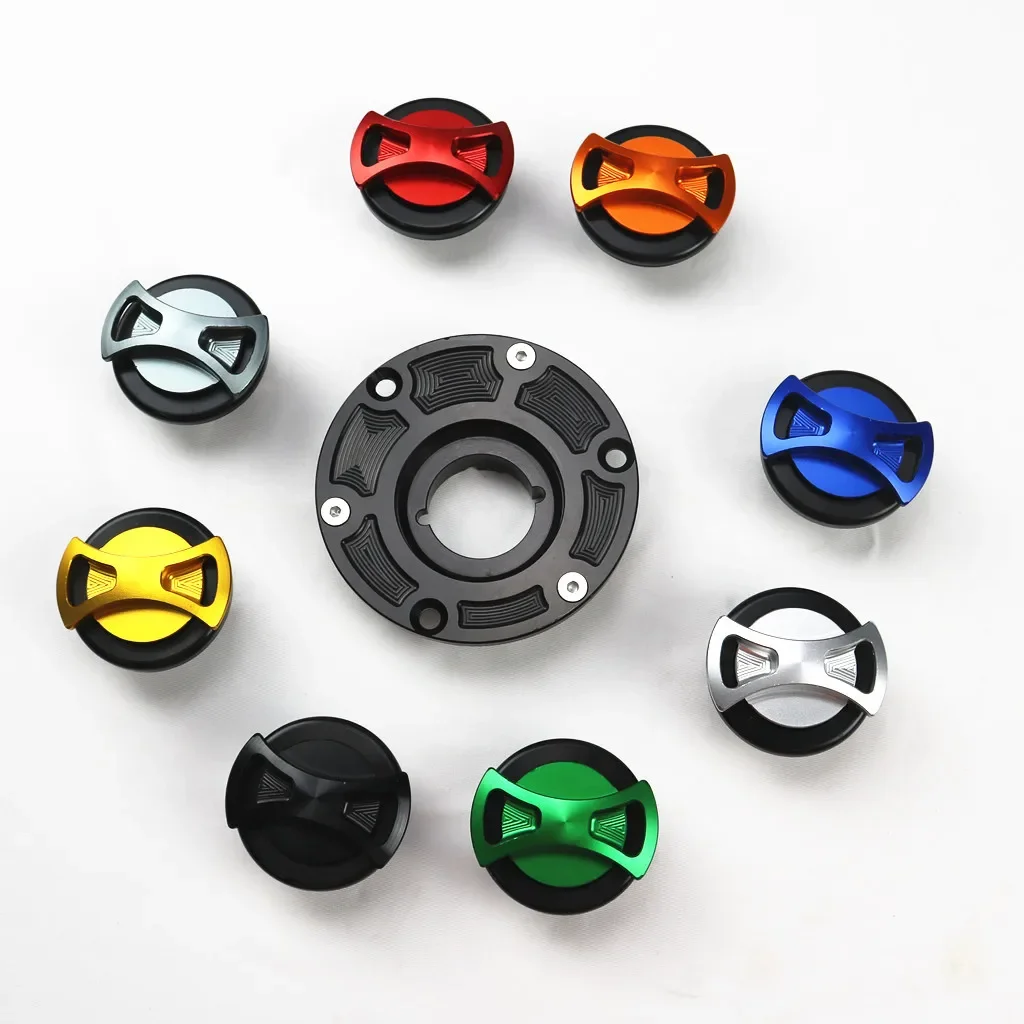 

CNC Bow-tie Fuel Tank Cap Cover For Aprilia RSV1000 RS 125 250 Daytona 650 TT600