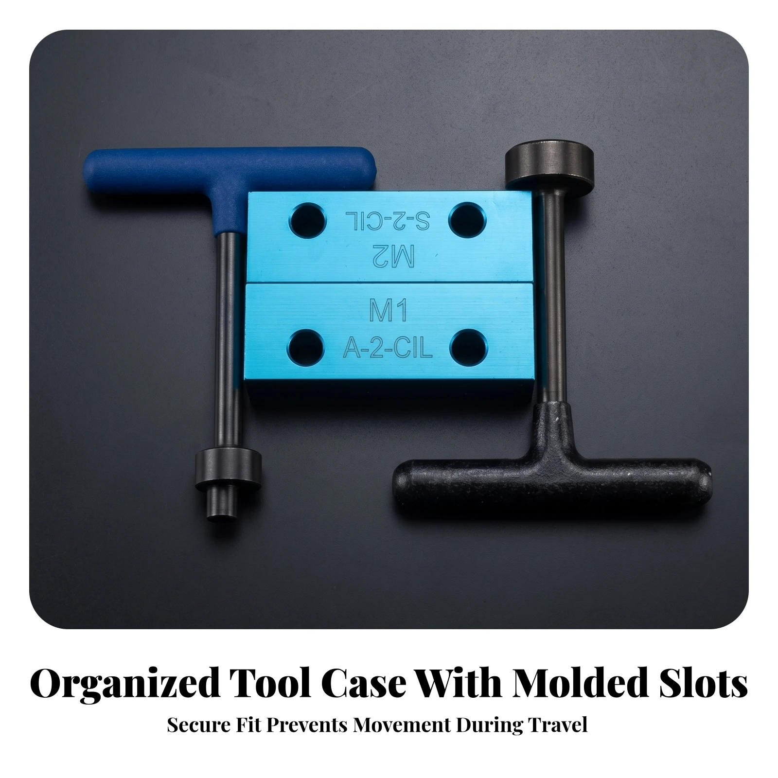 Engine Timing Tool Kit High-Precision Timing Tool Set with Carrying Case Portable Blow-Molded for Mechanics, Automotive Repair