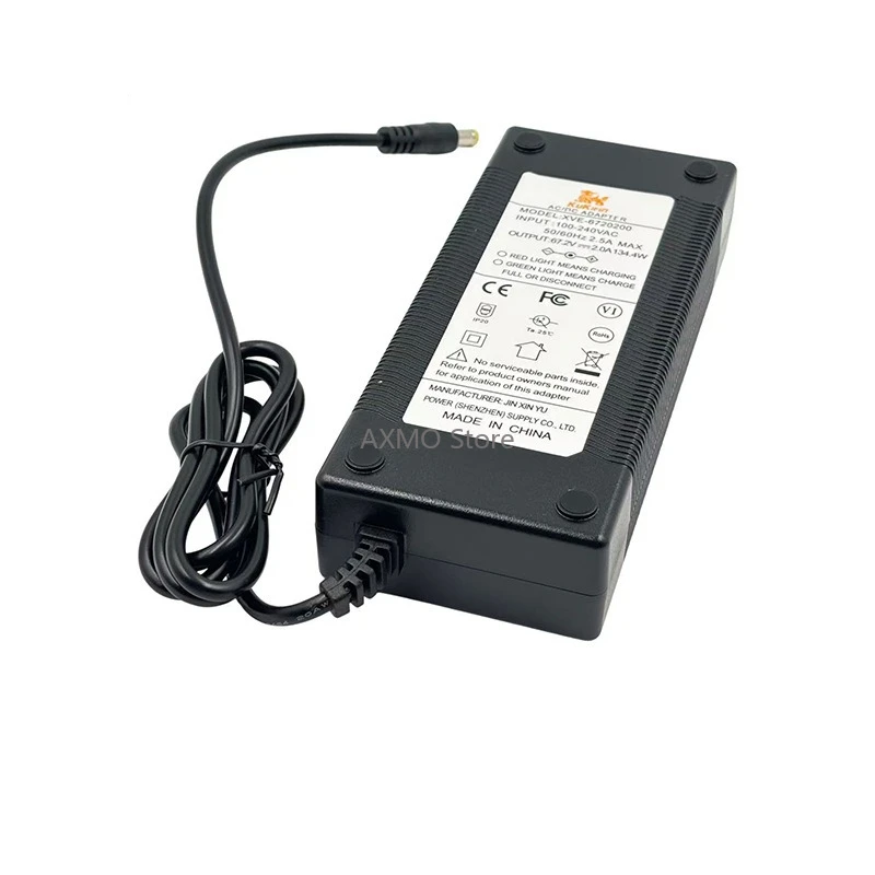 

67.2V 2A Charger for Kukirin G4 Electric Scooter Power Adapter Battery Charger EU/UK/US/AU Plug Electric Scooter Accessories