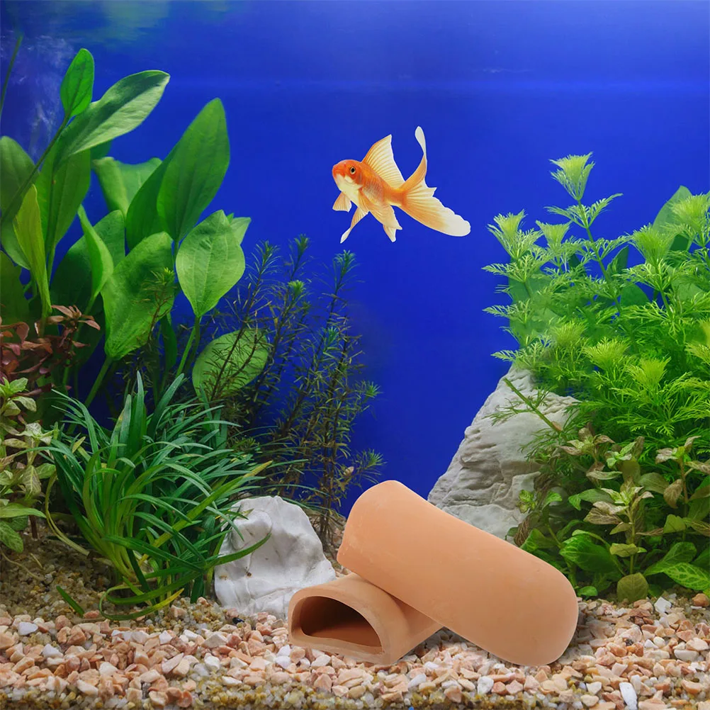 

Aquarium Fish Hideout Vivid Shrimp Cave Fish Tank Decoration Breeding House Landscape Ornament