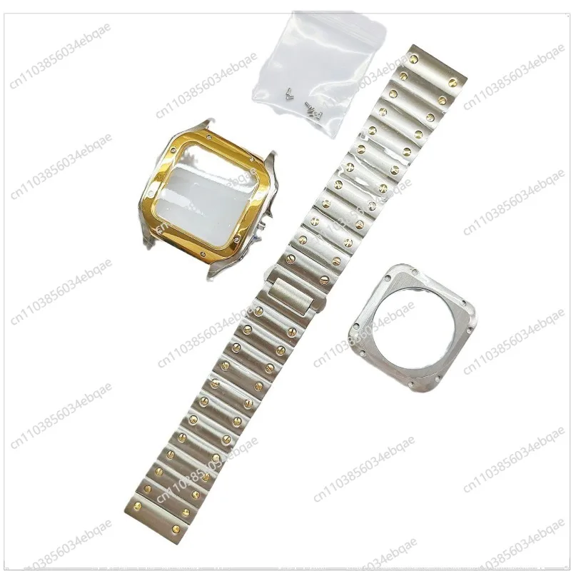 

For The Full Set of Accessories for The Watch 38mm Stainless Steel 316L Case Mineral Glass Is Suitable for The NH35 Movement
