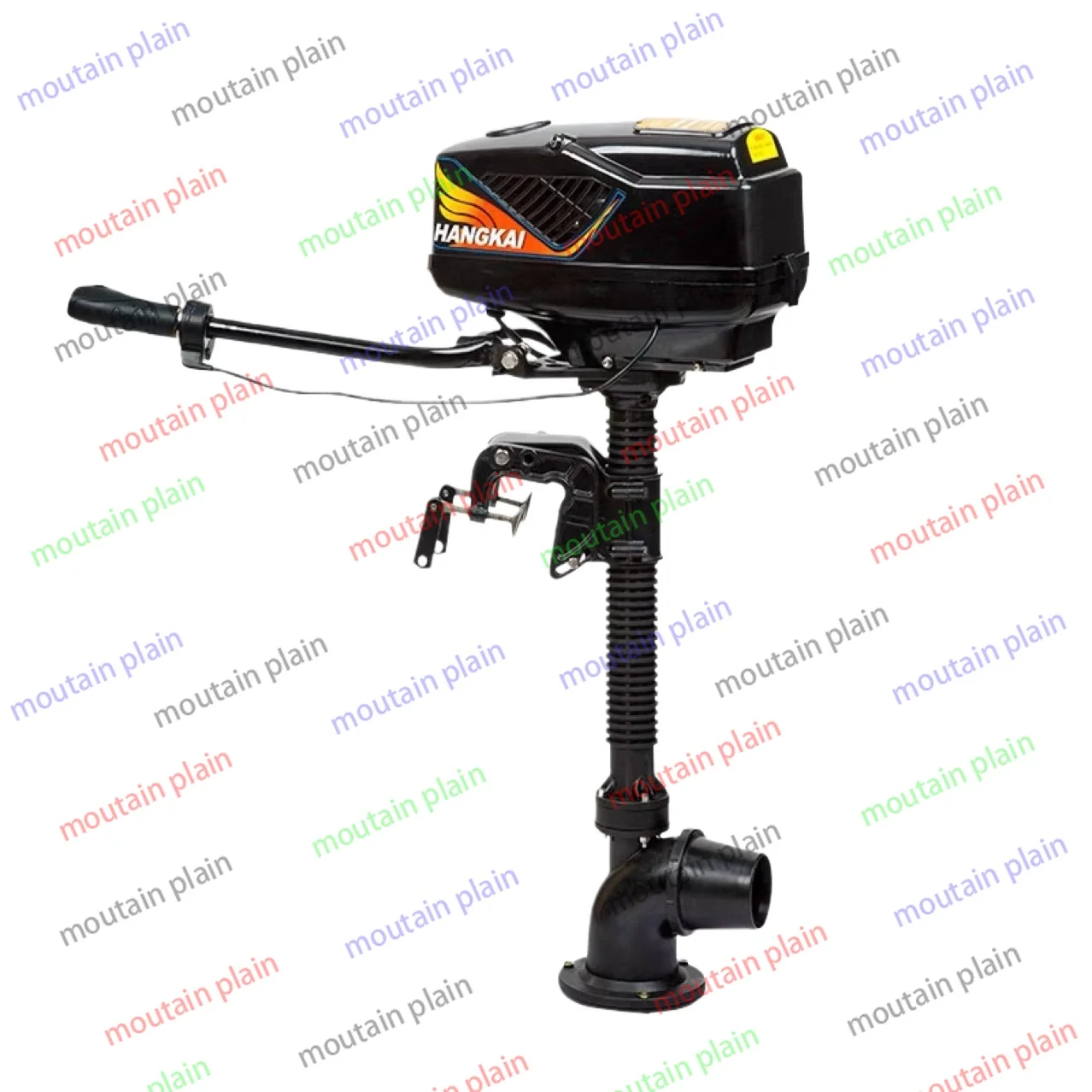 

Four-Stroke 4 Horsepower Jet Pump Outboard Motor Air-Cooled Propeller Marine Engine Motor Inflatable Boat Hanging Machine