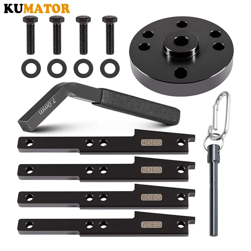 

3163021 Cam Timing Tool Kit for Cummins ISX/QSX with Injector 16 Puller Alternative to 3163069 3163020 Heavy Duty Steel