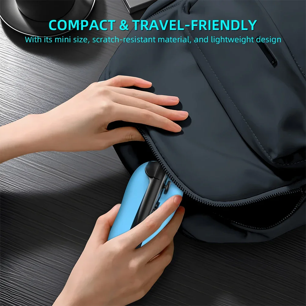 2PC Gaming Controller Mouse Mini Portable Ergonomic Mice Left+Right Controller Bracket Handle Case for Nintendo Switch 2 Joy-Con