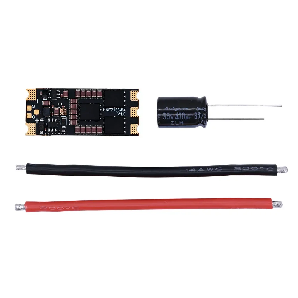 HAKRC 50A ESC: STM32G071G8U6, 2-8S LiPo, программируемый светодиод и амперметр, BLHeli_32 для гоночного дрона FPV