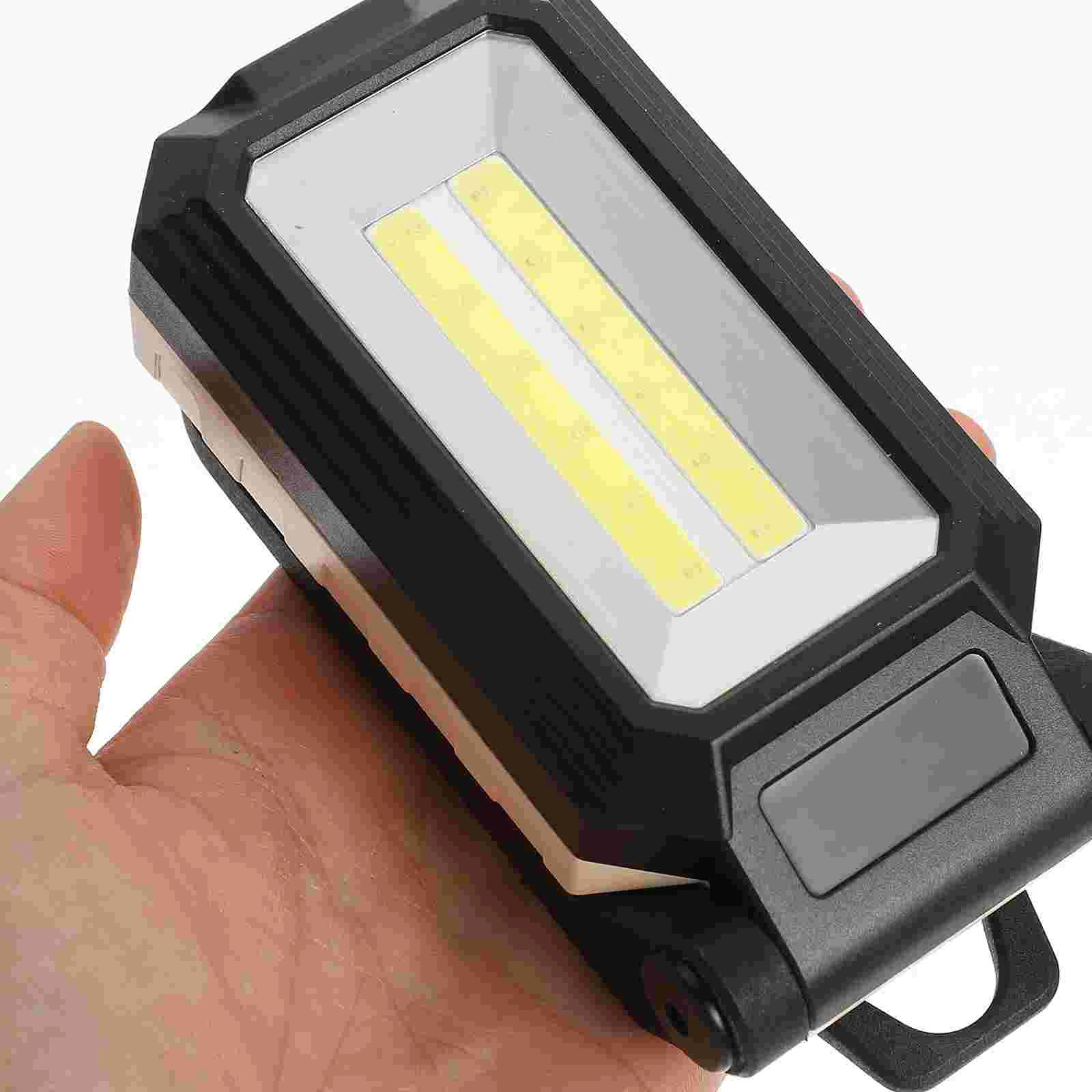 

Magnetic Force Cob Work Light Flashlight Inspection LED Rechargeable Lights Mechanic with