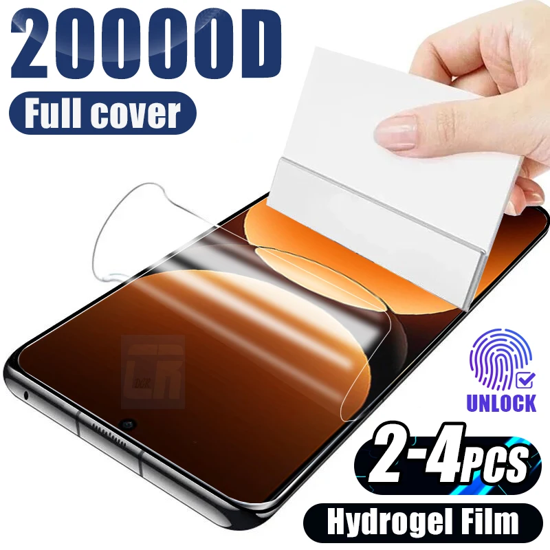 2/3/4Piece Soft Silicone Hydrogel Film for Realme GT 7 Pro GT 6T GT 6 Screen Protector for Realme 13 12 11 10 Pro Plus Not Glass