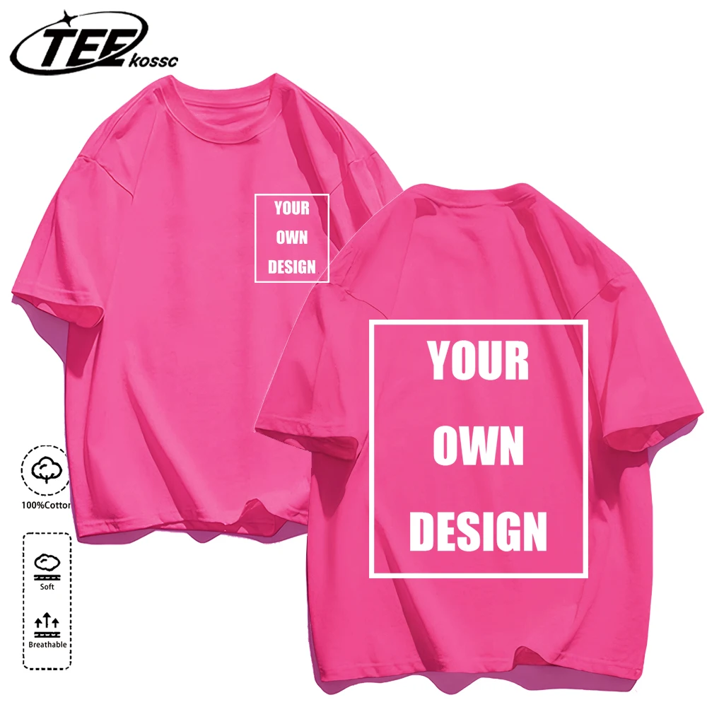 Personalisiertes Herren-T-Shirt 100% Baumwolle Individuelles Shirt Gestalten Sie Ihr Design Logo Text Männer Frauen Gestalten Sie Ihr Geschenk Paar-T-Shirt