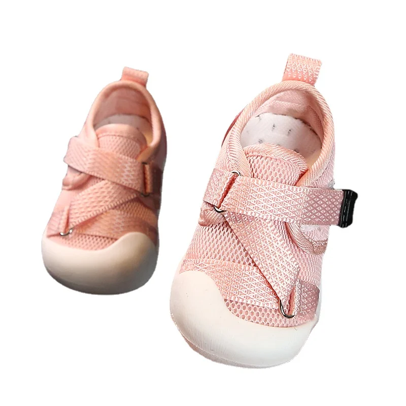 Baby Shoes Spring Toddler Casual Shoes Soft Sole Kids First Walkers Mesh Breathable Shoe for Boys Girls SYR001