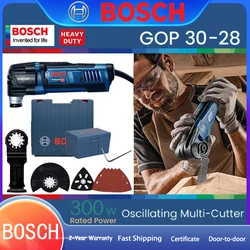 Bosch GOP 30-28 Professional Oscillating Multi-Cutter 300W 6 Gears Speed Regulation Multi-angle Oscillating Power Tool