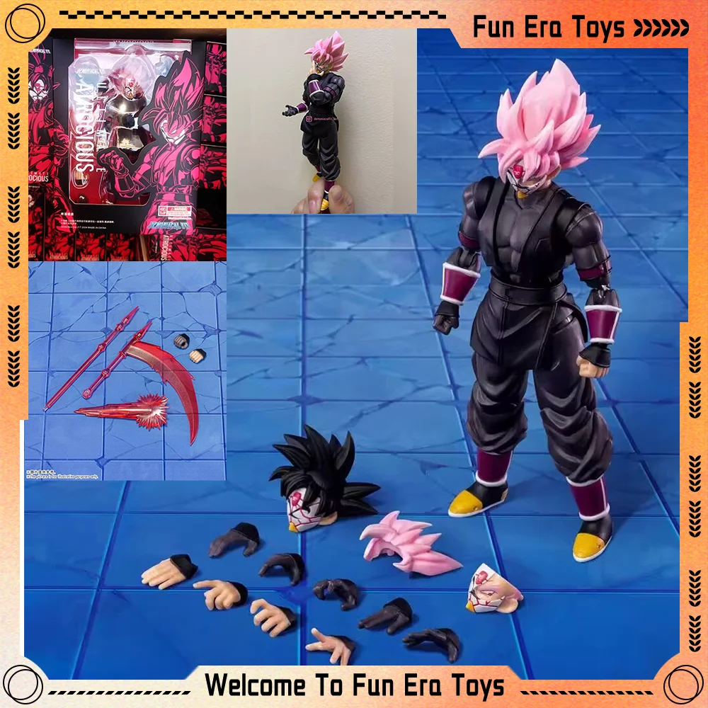 Demoniacal Fit Dragon Ball Z Ultimate Atrocious Shf Black Goku Zamasu Accessories Kit Action PVC Action Custom FigureToys Gifts