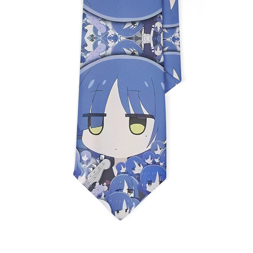 Cravate de fille d\'anime bidimensionnelle, chemise de mariage décontractée, accessoires de costume, à la mode et amusant, unisexe, nouveau