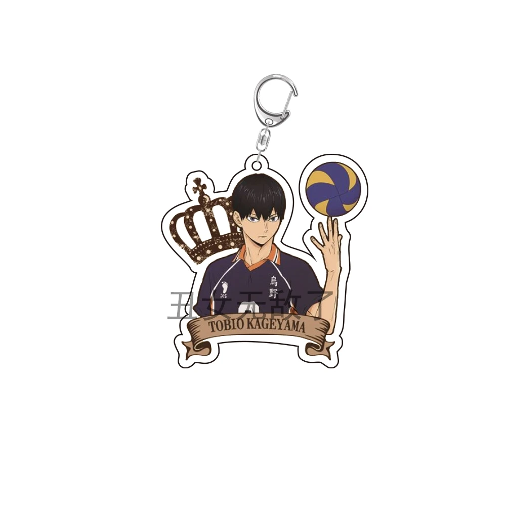 Game Haikyuu!! Shoyo Hinata Tobio Kageyama Cosplay Acrylic Pendant  Ambitus  Anime