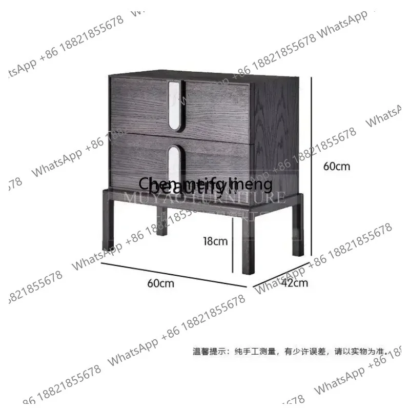LHY26 ss New style NN Vintage Nordic simple bedside table creative designer marble bedside small cabinet storage cabinet bedroom